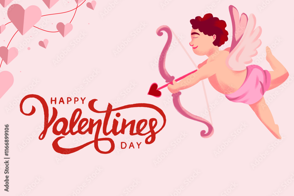 happy valentine day vector pink element background happy valentine day vector pink element background