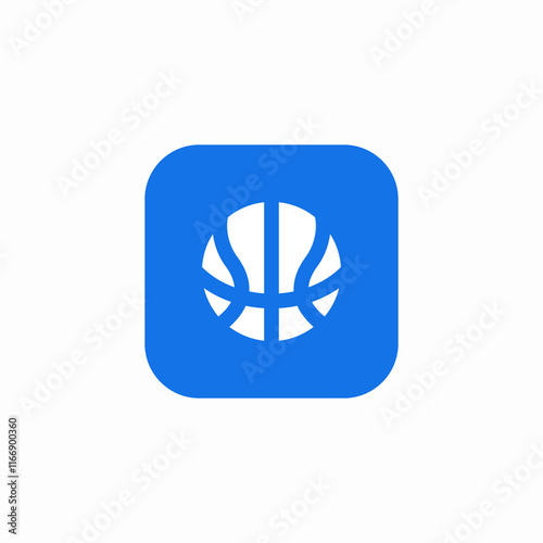 sports basketball icon sign vector
