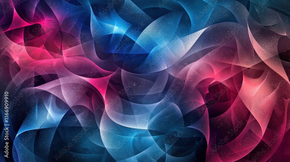 Obraz premium Abstract swirling patterns in vibrant colors creating a dynamic visual effect.