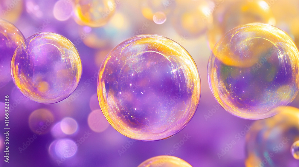 Colorful soap bubbles floating on a vibrant bokeh background. Rainbow soap bubbles on bright colorful background close up Colorful soap bubbles floating on a vibrant bokeh background. Rainbow soap bubbles on bright colorful background close up