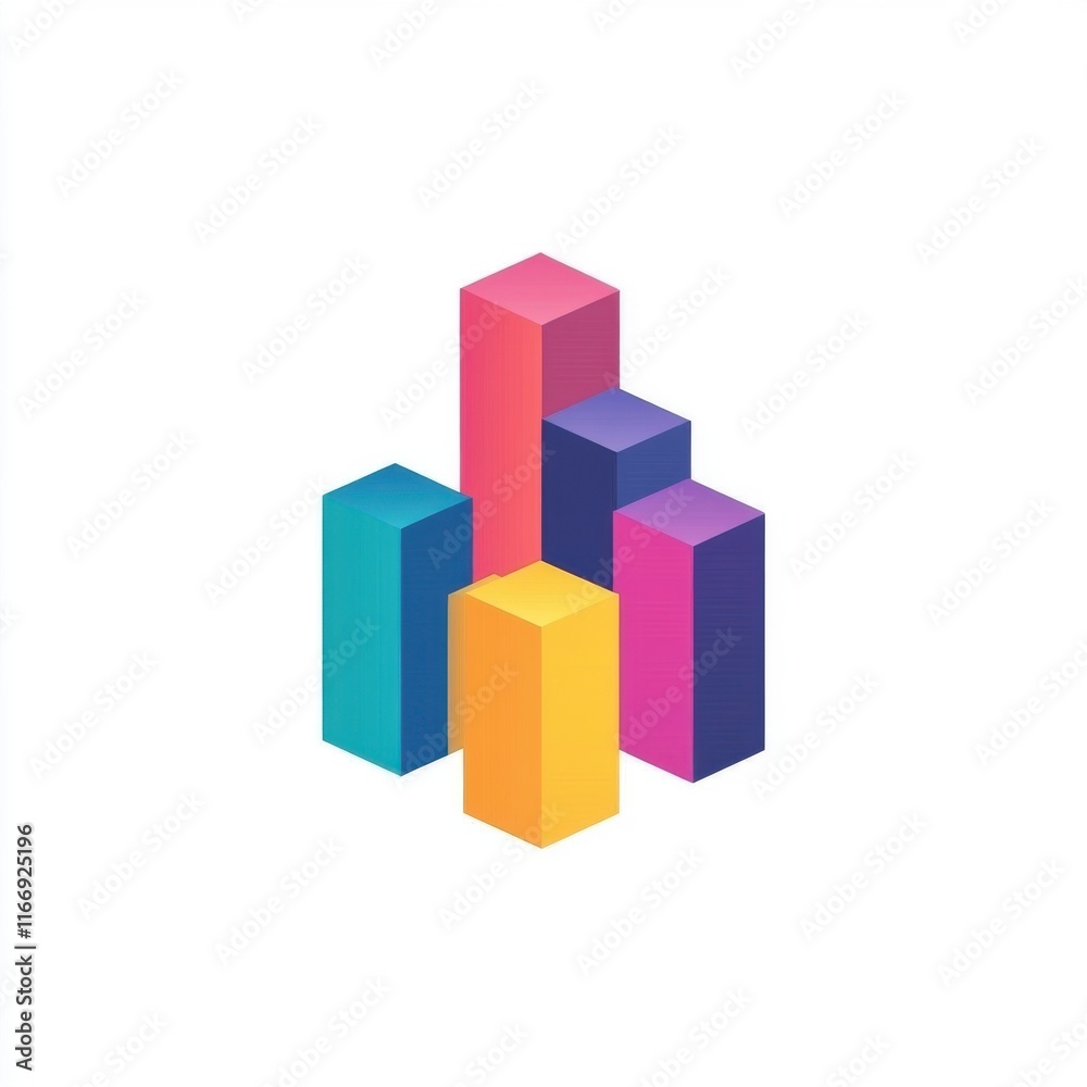 Colorful geometric blocks arranged in a modern design, showcasing vibrant hues and a clean aesthetic. Colorful geometric blocks arranged in a modern design, showcasing vibrant hues and a clean aesthetic.