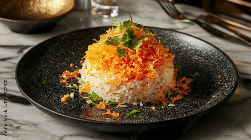 Elegant Fried Rice with Fresh Herbs and Lime Elegant Fried Rice with Fresh Herbs and Lime