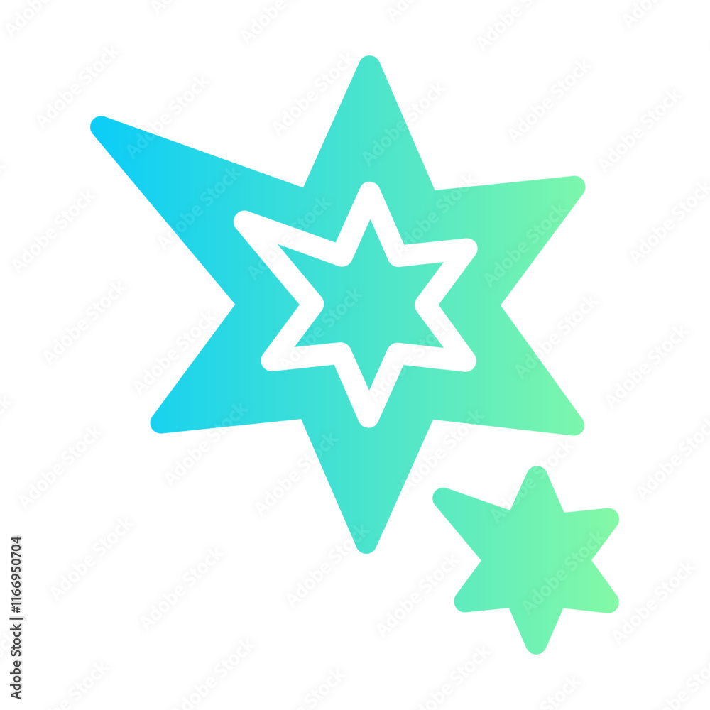 Obraz premium explosion Gradient icon