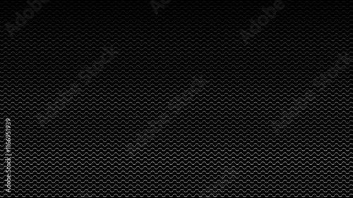 Minimalistic black and white gradient background with smooth wave animations. Ideal for classic and professional video projects, branding, and advertisements. Loop circle animation.