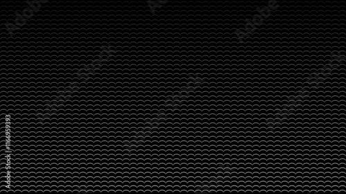 Minimalistic black and white gradient background with smooth wave animations. Ideal for classic and professional video projects, branding, and advertisements. Loop semi circle animation.