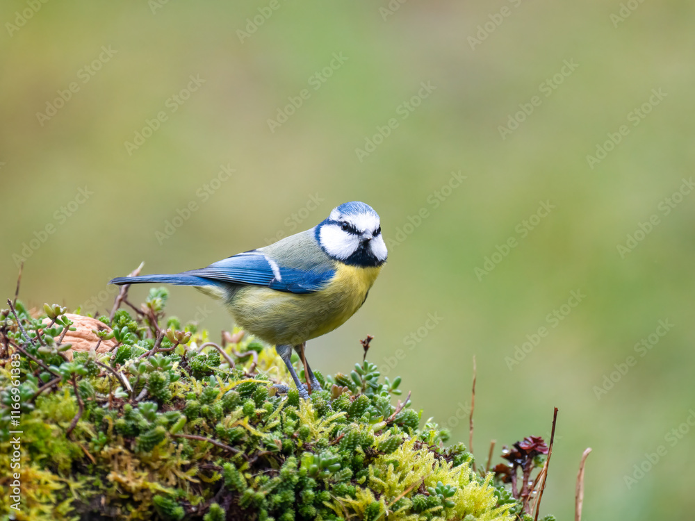 Obraz premium Blaumeise&nbsp;(Cyanistes caeruleu)