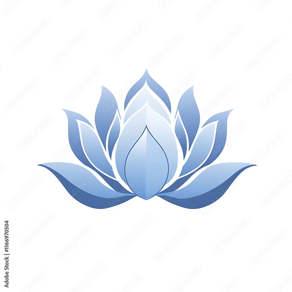 Serene lotus bloom digital art tranquil environment abstract view Serene lotus bloom digital art tranquil environment abstract view