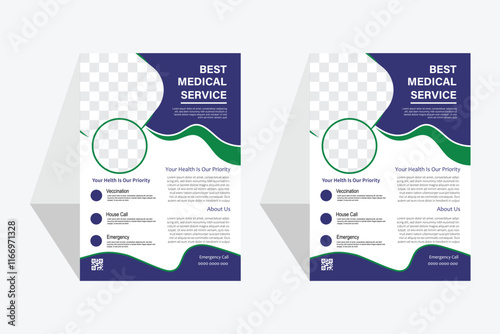 Medical flyer design templet file 