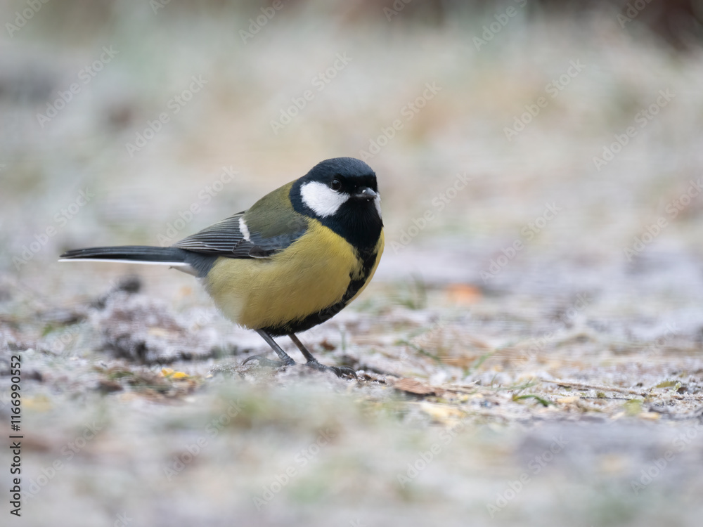 Obraz premium Kohlmeise (Parus major)