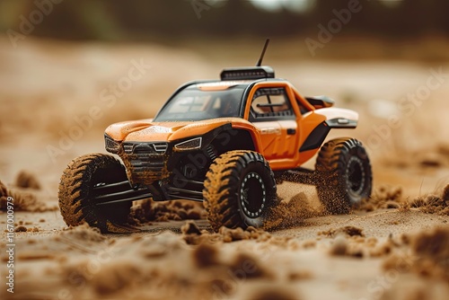 High Definition Image of Rc Car Buggy Rally Offroad Toy, Fun and Excitement on the Road