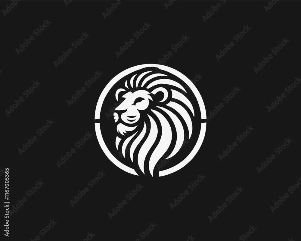 Lion head logo, lion head icon, lion face logo. Lion head logo, lion head icon, lion face logo.