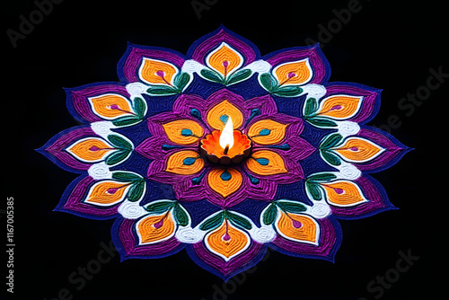 rangoli design, diwali rangoli art illustration, mandala design, indian festival rangoli design. diwali rangoli design, diwali rangoli art illustration, mandala design, indian festival rangoli photo