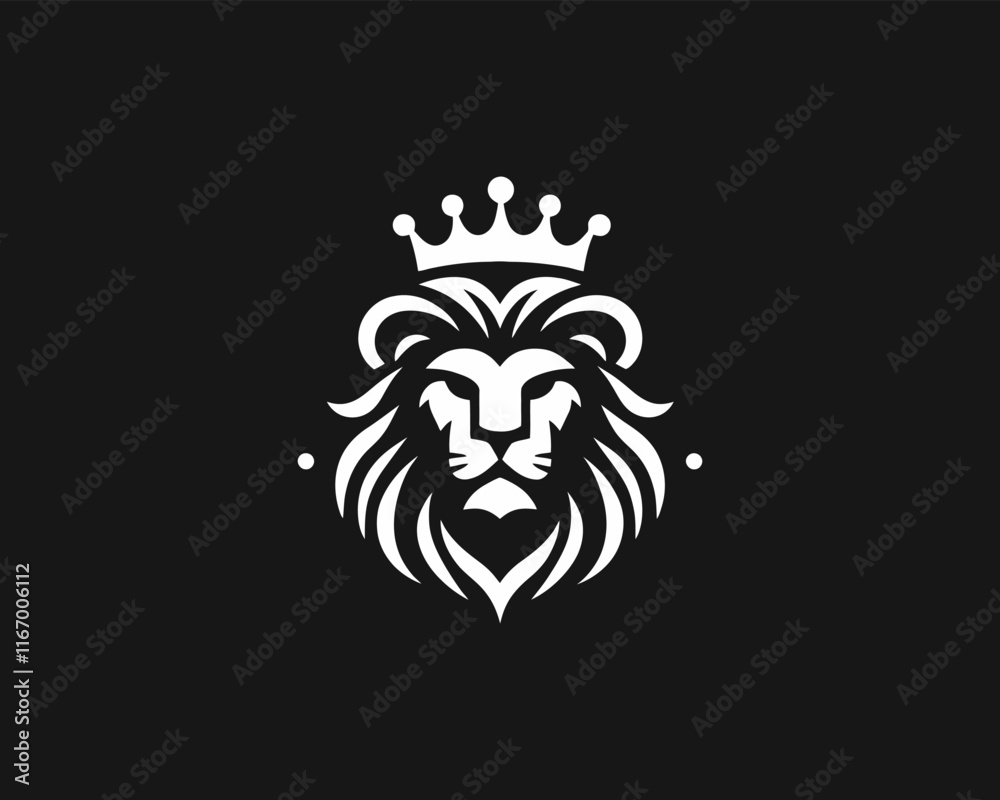Obraz premium lion head mascot