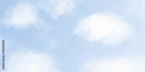 Abstract cloudy sky background. Abstract colorful watercolor background. Vintage style. Hand painted texture. creative blur, smoky, Cloudy, white, splash, illustration, heaven, sky, brush, soft, light