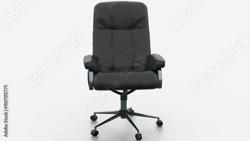office chair on white background