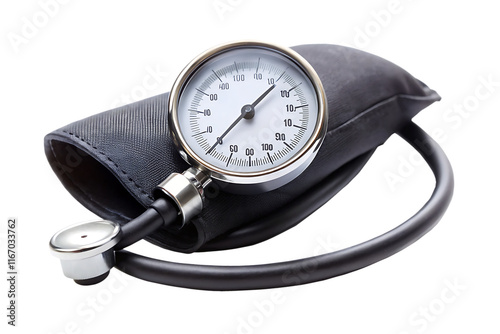 sphygmomanometer isolated on white background PNG.AI GENERATED