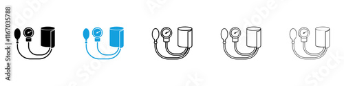 Sphygmomanometer icons