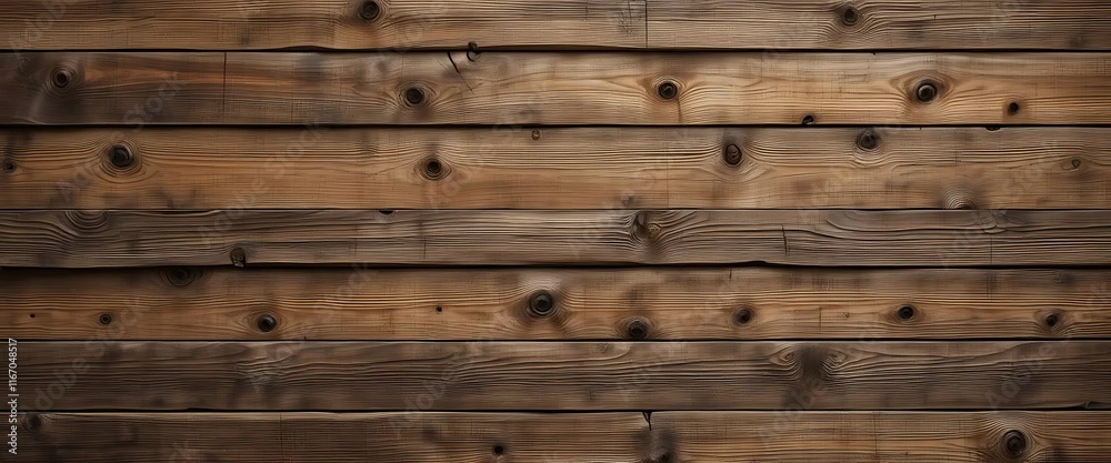 Weathered Wood Planks with Knots Forming Rustic Wall Texture Weathered Wood Planks with Knots Forming Rustic Wall Texture