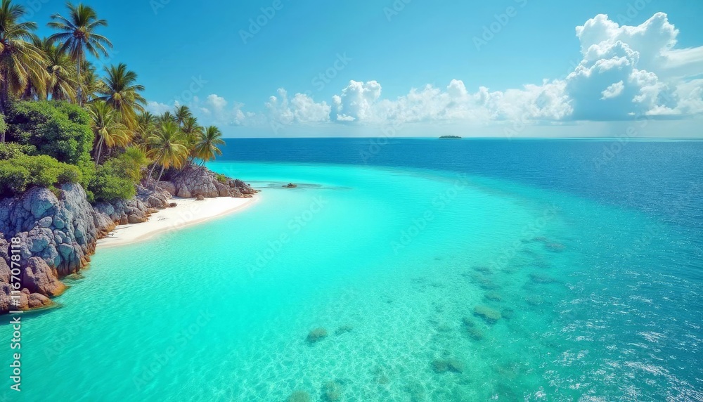 Island Ocean Sea Tropical Nature Crystal Water Coral Discovery Island Ocean Sea Tropical Nature Crystal Water Coral Discovery
