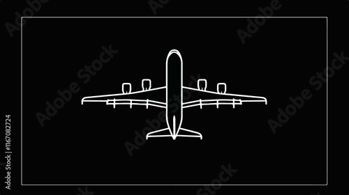 Commercial Airline Aircraft Taking Off in a Dynamic Flight Scene photo