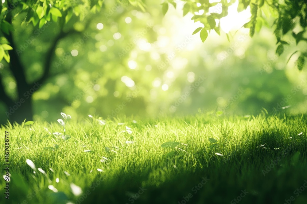 Beautiful green grass in the park with trees and a sunlit background. A healthy environment for fitness or outdoor activity. featuring high resolution, high quality, professional color grading, and sh Beautiful green grass in the park with trees and a sunlit background. A healthy environment for fitness or outdoor activity. featuring high resolution, high quality, professional color grading, and sh