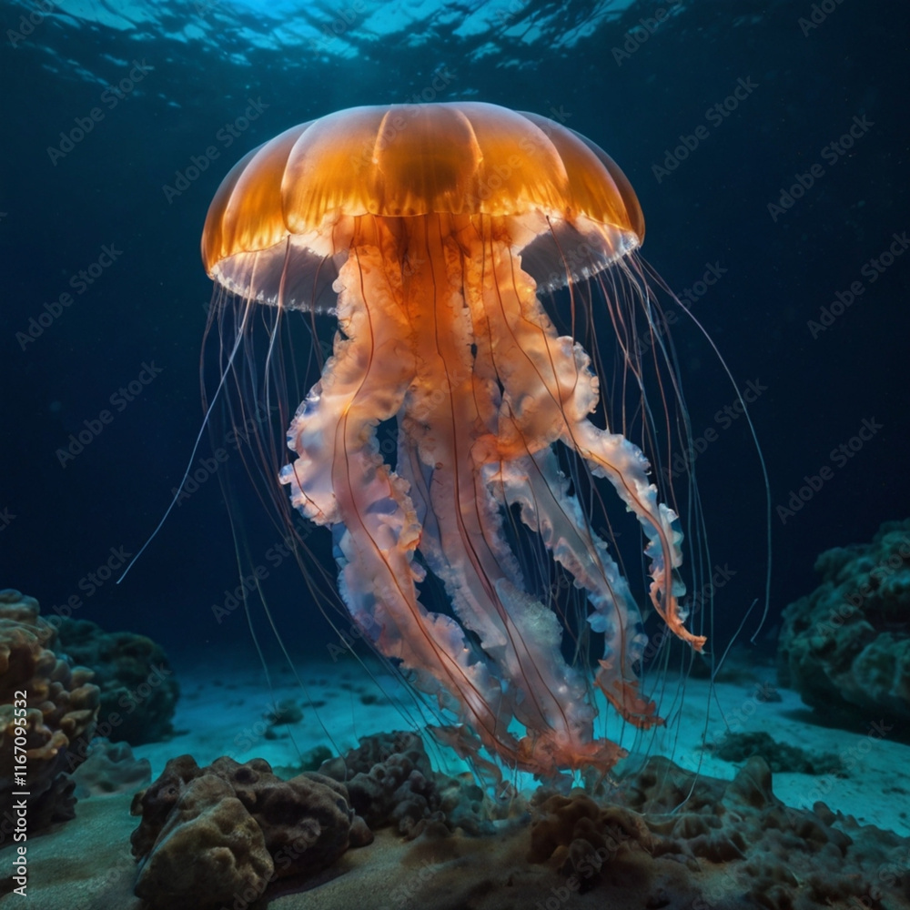 Obraz premium fish in aquarium