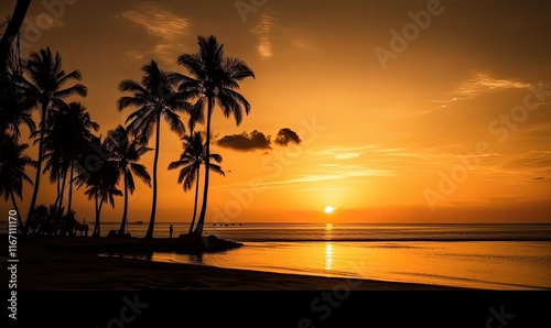 Beautiful landscape with cloud, river, sky and trees fantasy background generated AI
