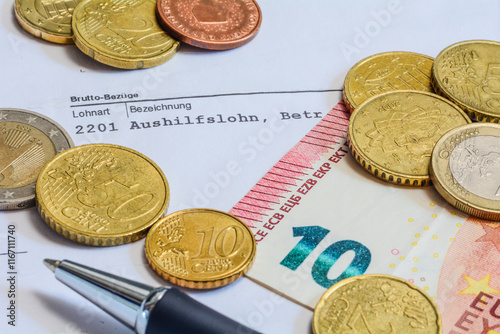 German temporary wage settlement