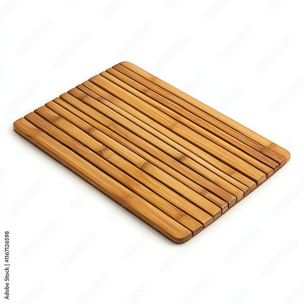 Bamboo cutting board on a white isolated background. Bamboo cutting board on a white isolated background.