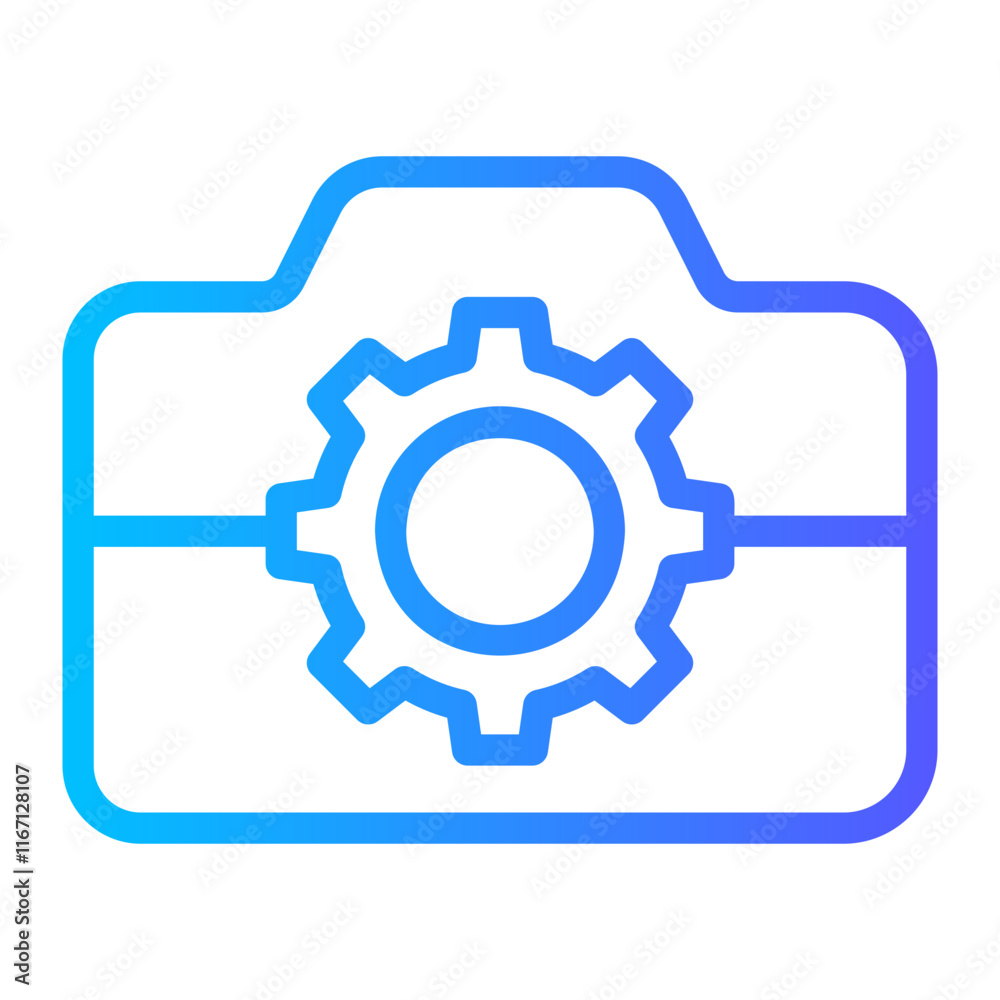 camera gradient icon