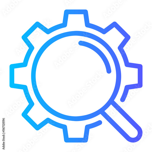 configuration gradient icon