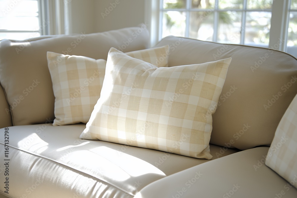 This inviting interior of house features soft pillows that enhance the cozy home ideas. The light and neutral tones create a warm, relaxing atmosphere. This inviting interior of house features soft pillows that enhance the cozy home ideas. The light and neutral tones create a warm, relaxing atmosphere.