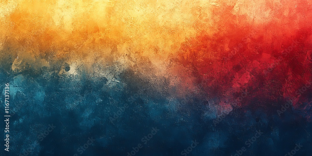 Grainy gradient background teal orange red blue retro noise texture summer banner poster backdrop design, Generative AI Grainy gradient background teal orange red blue retro noise texture summer banner poster backdrop design, Generative AI
