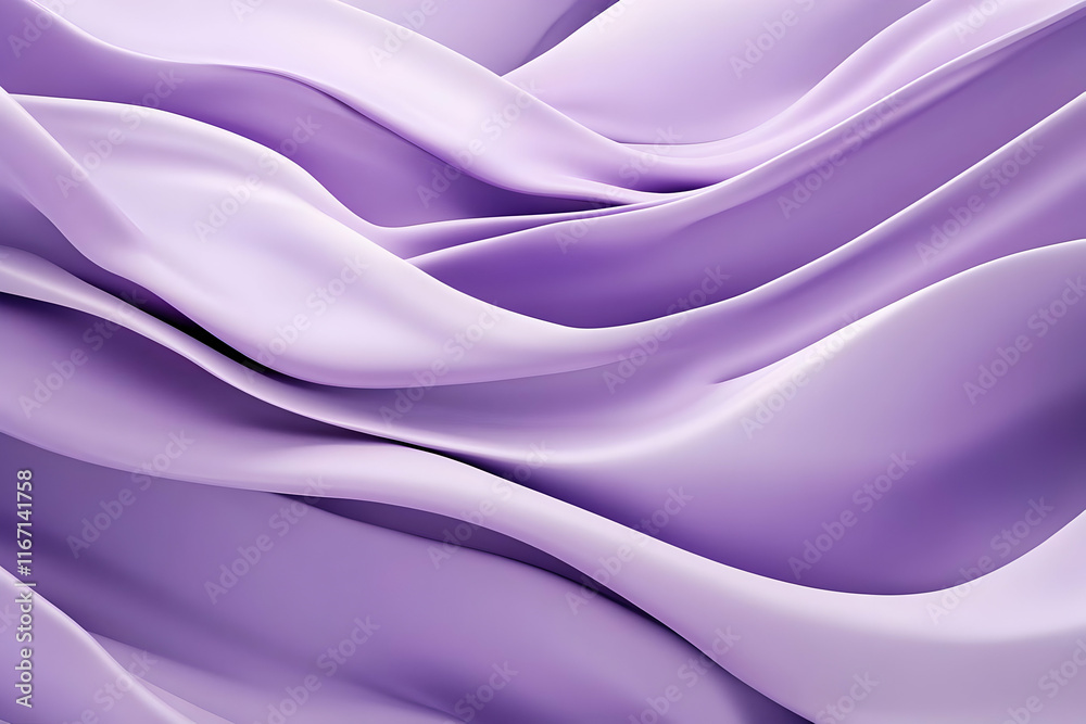 Obraz premium Lavender 3D Abstract Background