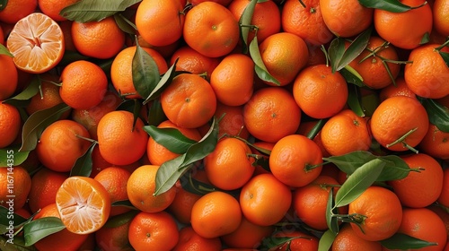 orange seamless pattern wallpaper