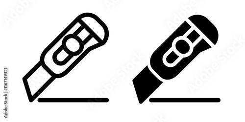Cutter icon design template