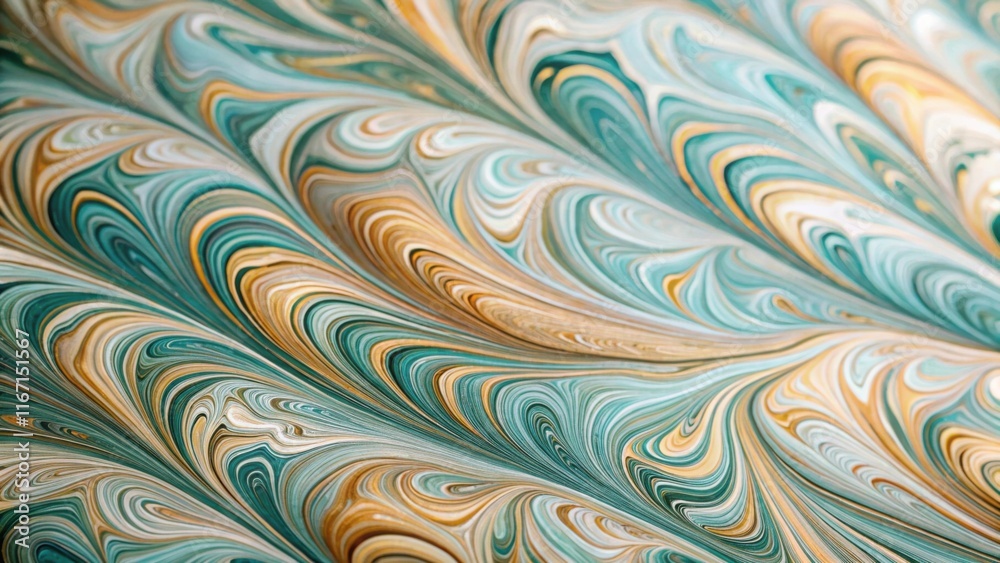 Abstract Teal and Gold Swirling Pattern A Luxurious Textured Background for Design Projects Abstract Teal and Gold Swirling Pattern A Luxurious Textured Background for Design Projects