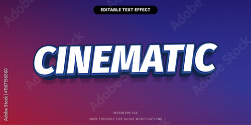 Dramatic Cinematic Text Effect with Editable Features