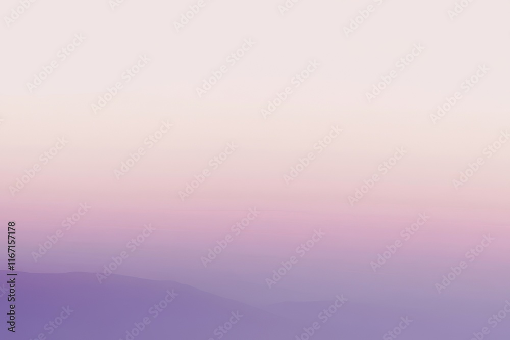 Serene twilight landscape with gentle hills and a calming pastel sky at dusk. Generative AI Serene twilight landscape with gentle hills and a calming pastel sky at dusk. Generative AI