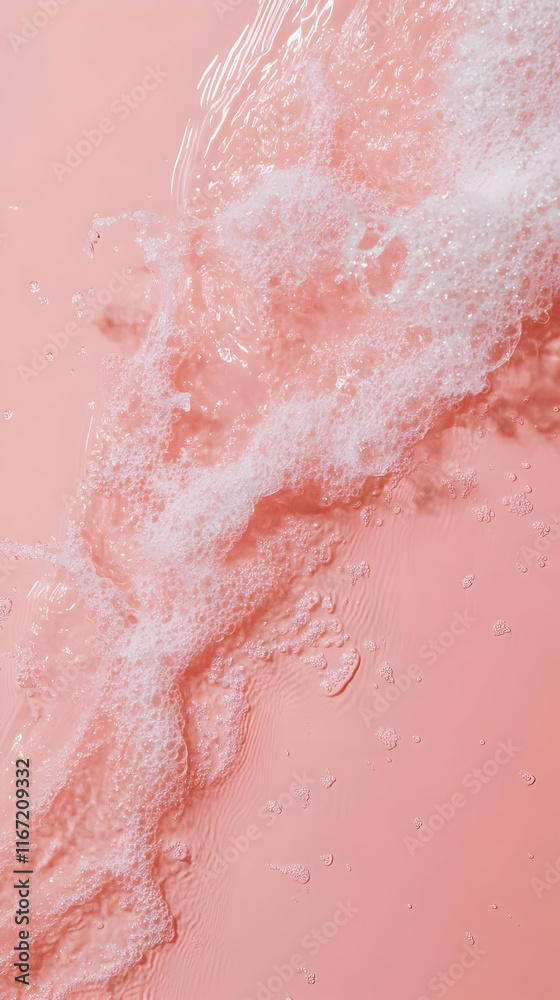 Fototapeta premium Pink Liquid Abstract Background