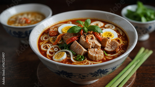 Penang assam laksa food