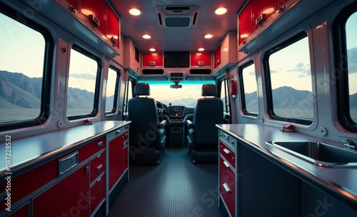 Emergency equipment and devices ambulance car interior details ambulance ambulance emergency medical rescue paramedic health