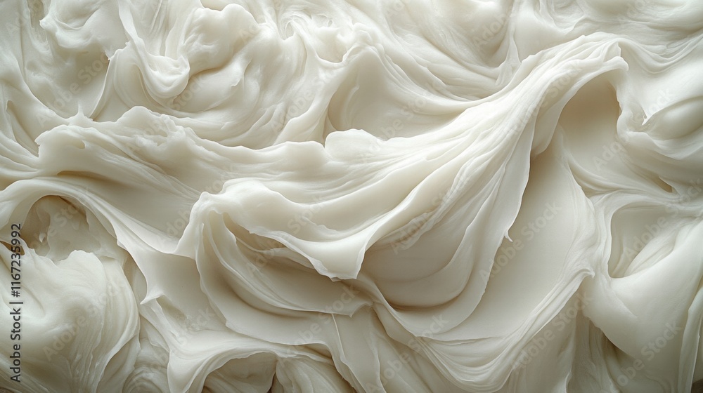 Fototapeta premium Abstract White Swirls