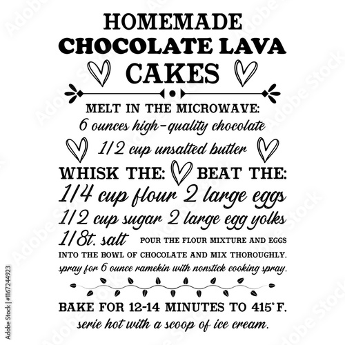 Homemade Chocolate Lava Cakes T shirt