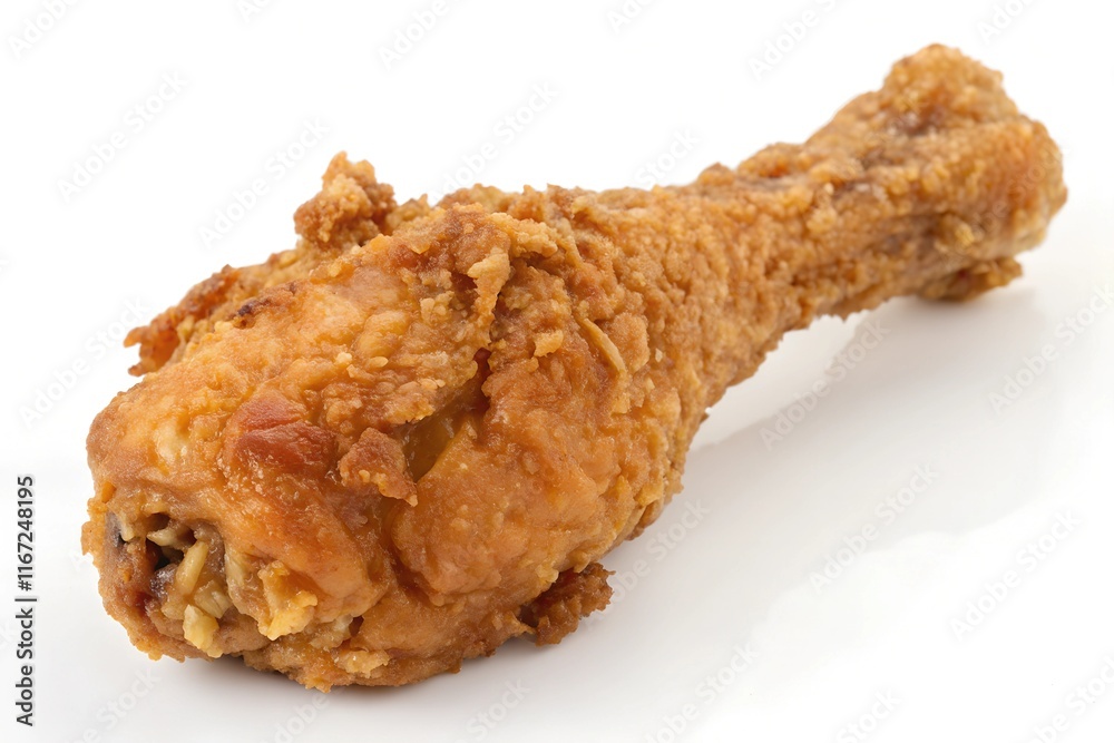 Tasty flying fried chicken isolated on white background
Tasty flying fried chicken isolated on white background