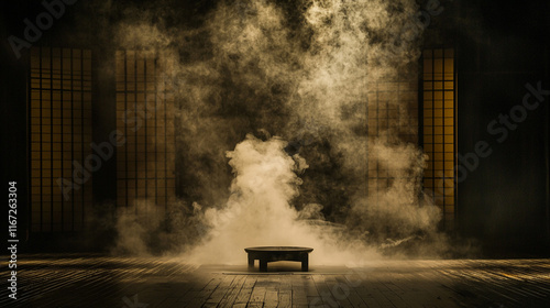 A dark background sets stage for an atmospheric stock photo