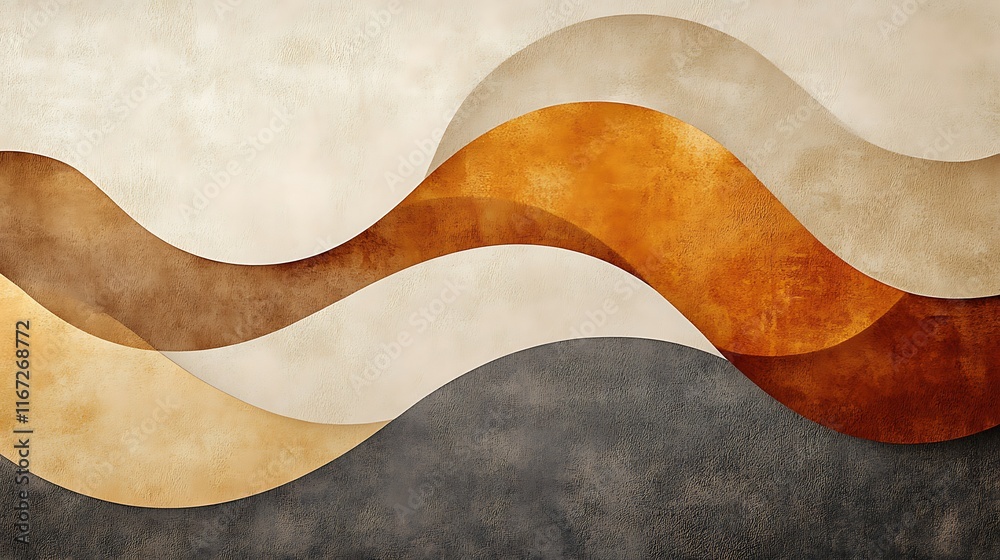 Intersecting Geometric Forms in a Minimalist Abstract Composition Intersecting Geometric Forms in a Minimalist Abstract Composition