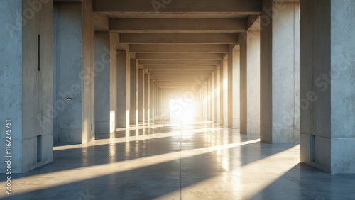 Light at the End of the Tunnel: Modern Architectural Corridor