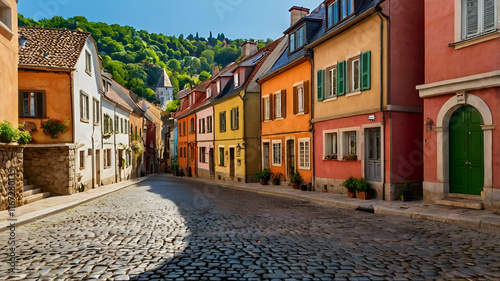 street in the town
