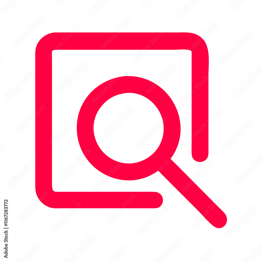 vector magnifying icon vector magnifying icon